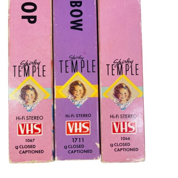 Shirley Temple Collection VHS Box Set: Curly Top Baby Take A Bow & Heidi - Picture 4 of 8
